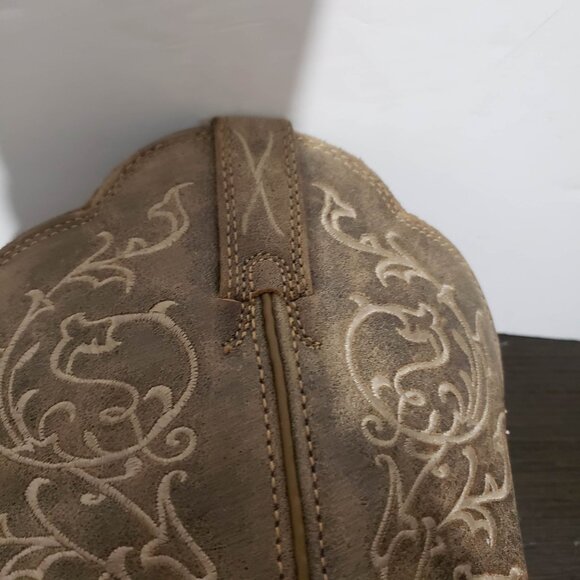 Twisted X WWT0025 Brown Leather Women Western Cowgirl STITCHED Boots 9,5B - Picture 10 of 14